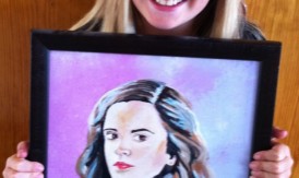 Sophie with hermione 1